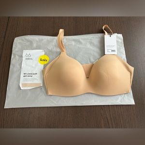 (NWT) Knix - “WingWoman Contour Bra” Beige, Size 3